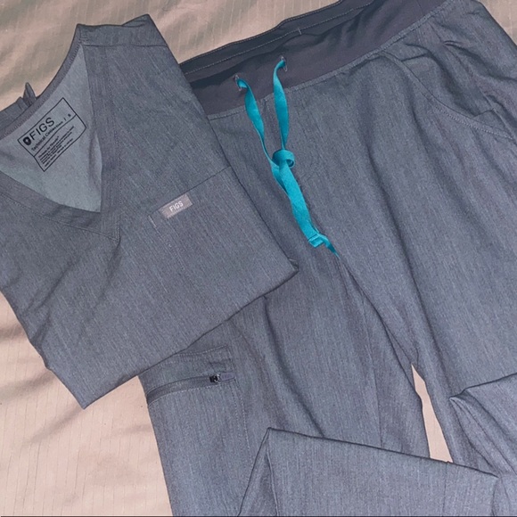 Graphite Fig Scrubs - Picture 1 of 4